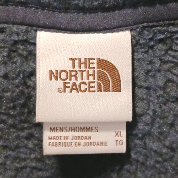 The North Face "Urban Navy Heather" Sweater Fleece Vest in Size XL  (NWT) - Picture 5 of 7